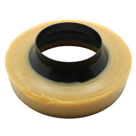 Thrifco Plumbing Toilet Bowl Gasket Wax Ring with Plastic Flange for 3 Inch and 4544010